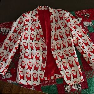 The cutest Santa blazer -only worn once. Perfect for that concert coming up!!